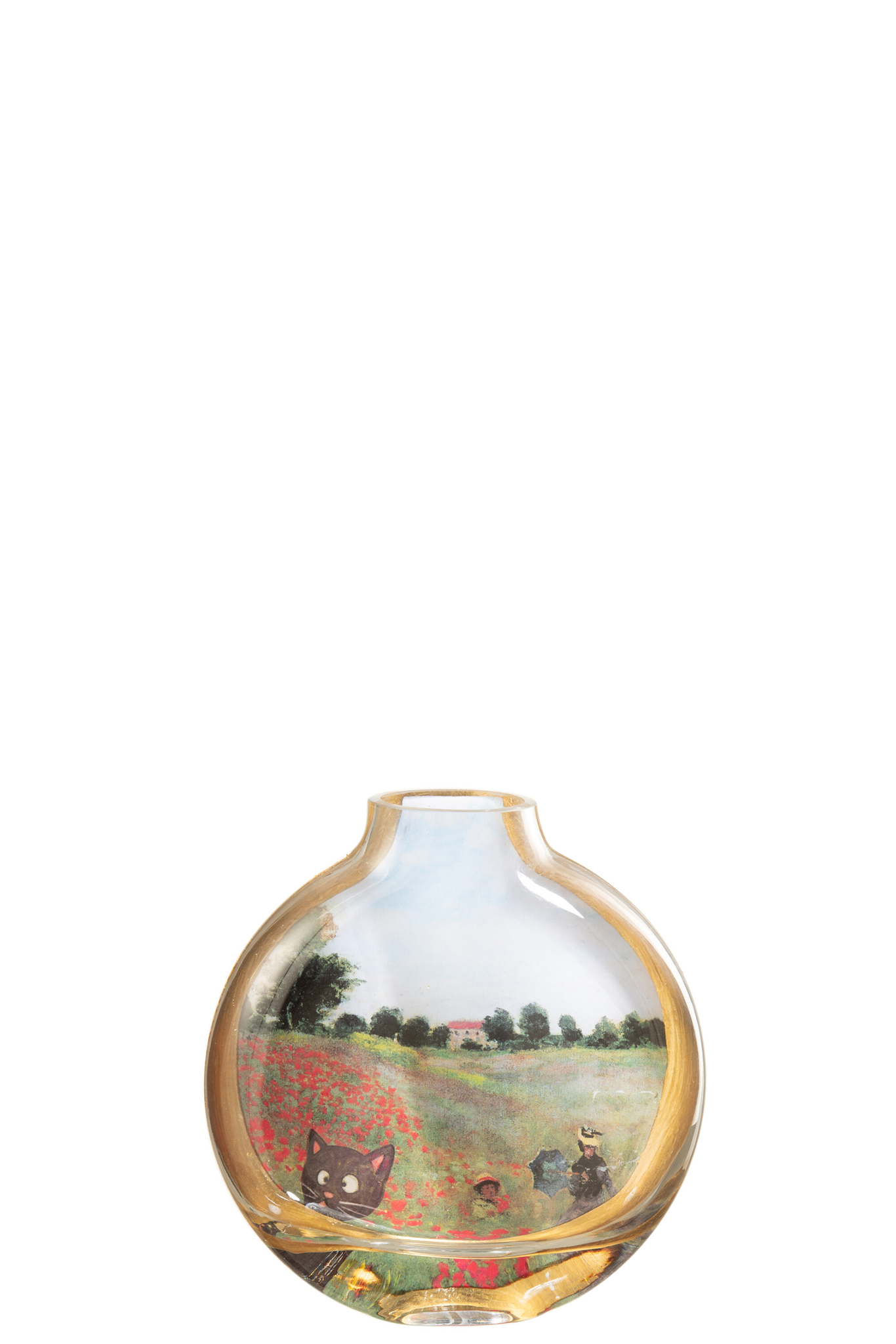 Vaas Carlisle Glas Meerkleurig H15 cm