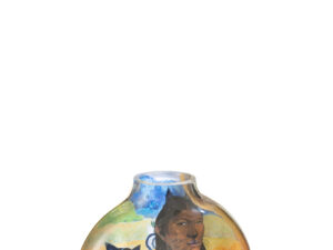 Vaas Kleendak Glas Meerkleurig H15 cm