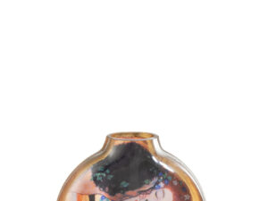 Vaas Loonsas Glas Meerkleurig H15 cm