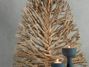 Kunstboom Foolvund Hout Naturel H70 cm