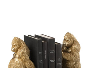 Boekensteun Rurnoro Polyresin Goud - Set van 2