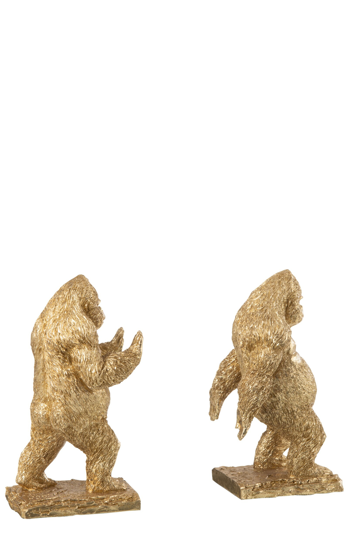 Boekensteun Rurnoro Polyresin Goud - Set van 2 - Afbeelding 2