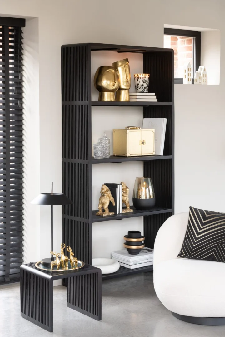 Boekensteun Rurnoro Polyresin Goud - Set van 2 - Afbeelding 5