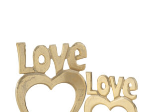 Decoratie Noldio Aluminium Goud