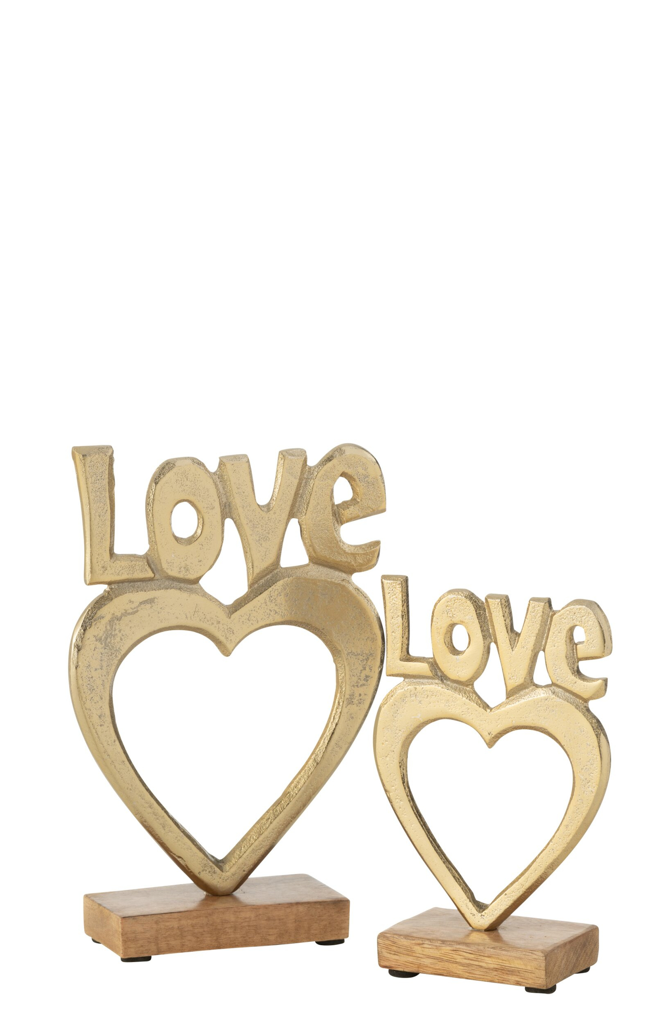 Decoratie Noldio Aluminium Goud