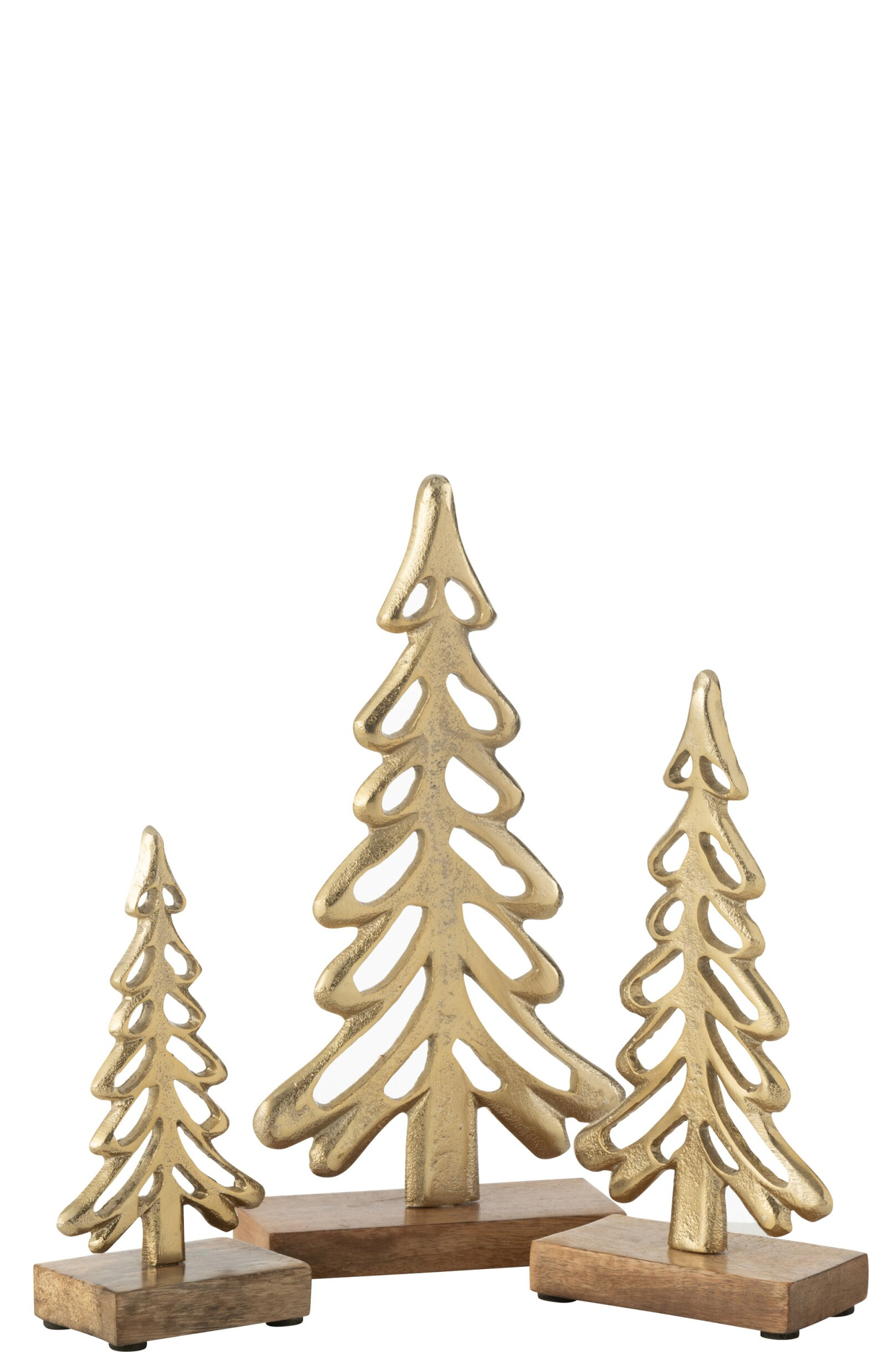 Kunstboom Kony Aluminium Goud H26 cm