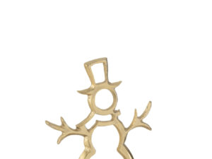 Decoratiefiguur Meiskero Aluminium Goud H21 cm