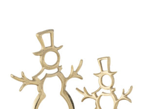 Decoratiefiguur Kitello Aluminium Goud H26 cm