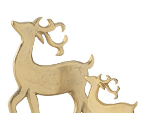 Decoratiefiguur Brultone Aluminium Goud H26,5 cm
