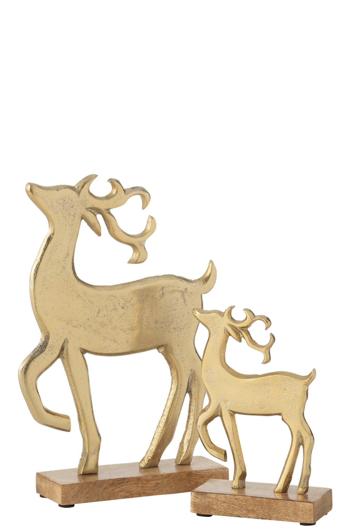 Decoratiefiguur Brultone Aluminium Goud H26,5 cm