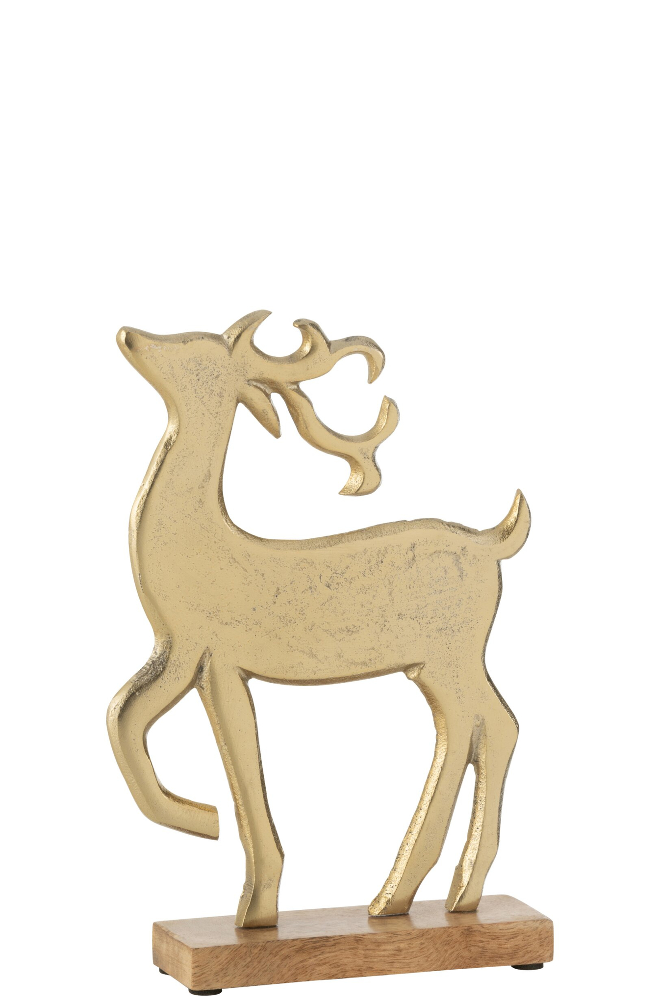 Decoratiefiguur Brultone Aluminium Goud H26,5 cm - Afbeelding 2