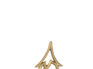 Kunstboom Geimoro Aluminium Goud H16,5 cm