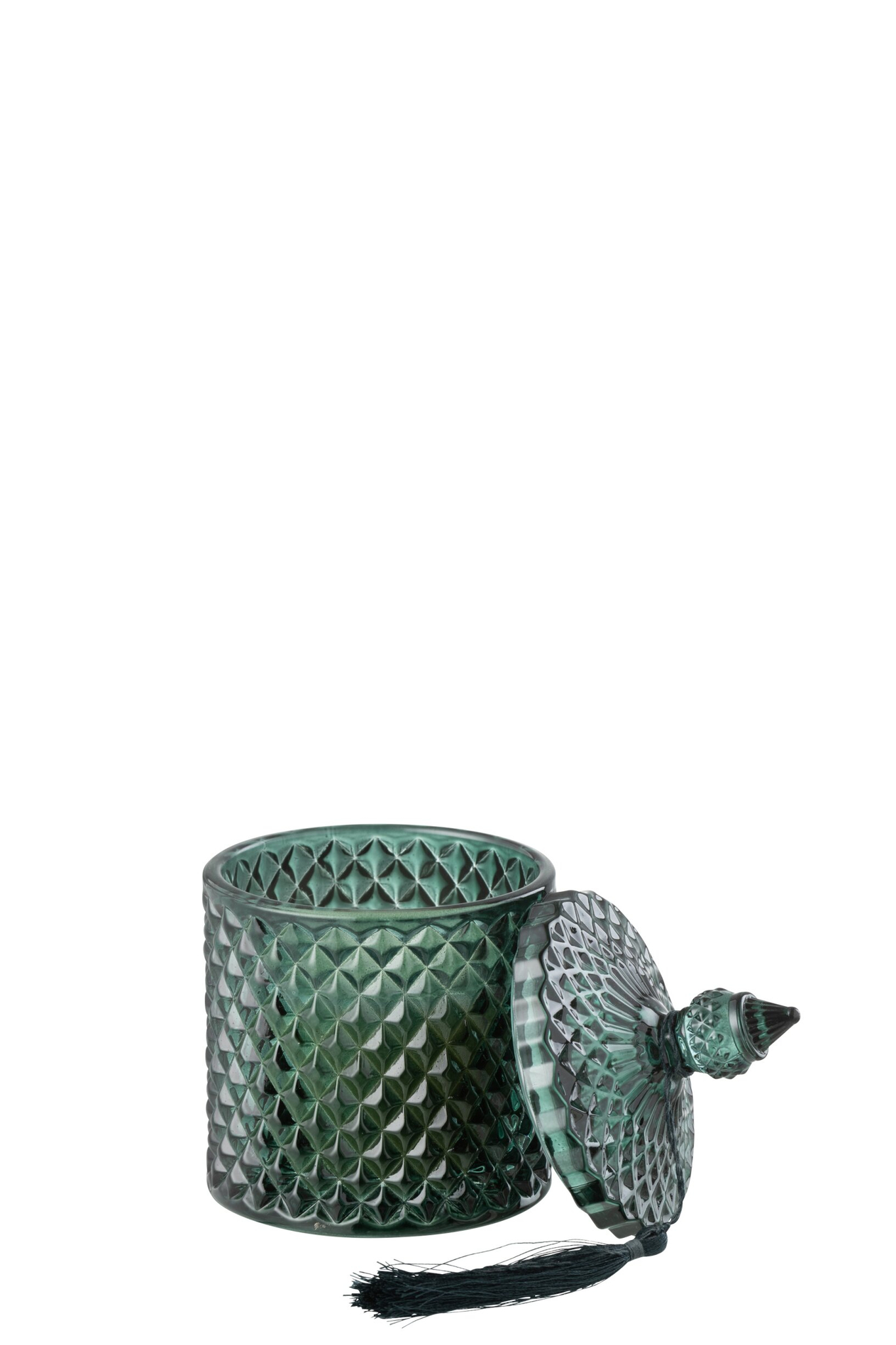 Geurkaars Jaania Glas Groen - Afbeelding 2