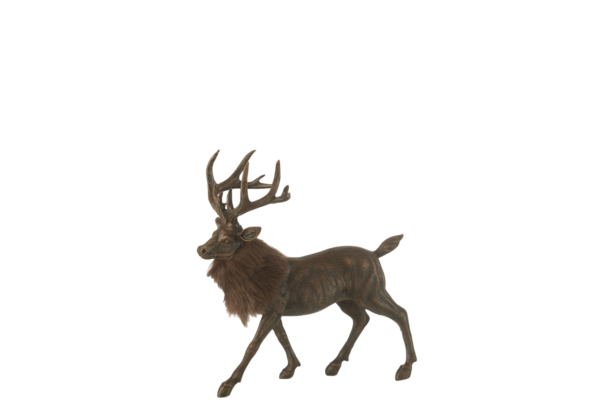 Beeld Soonsira Polyresin Bruin H24 cm - Afbeelding 2
