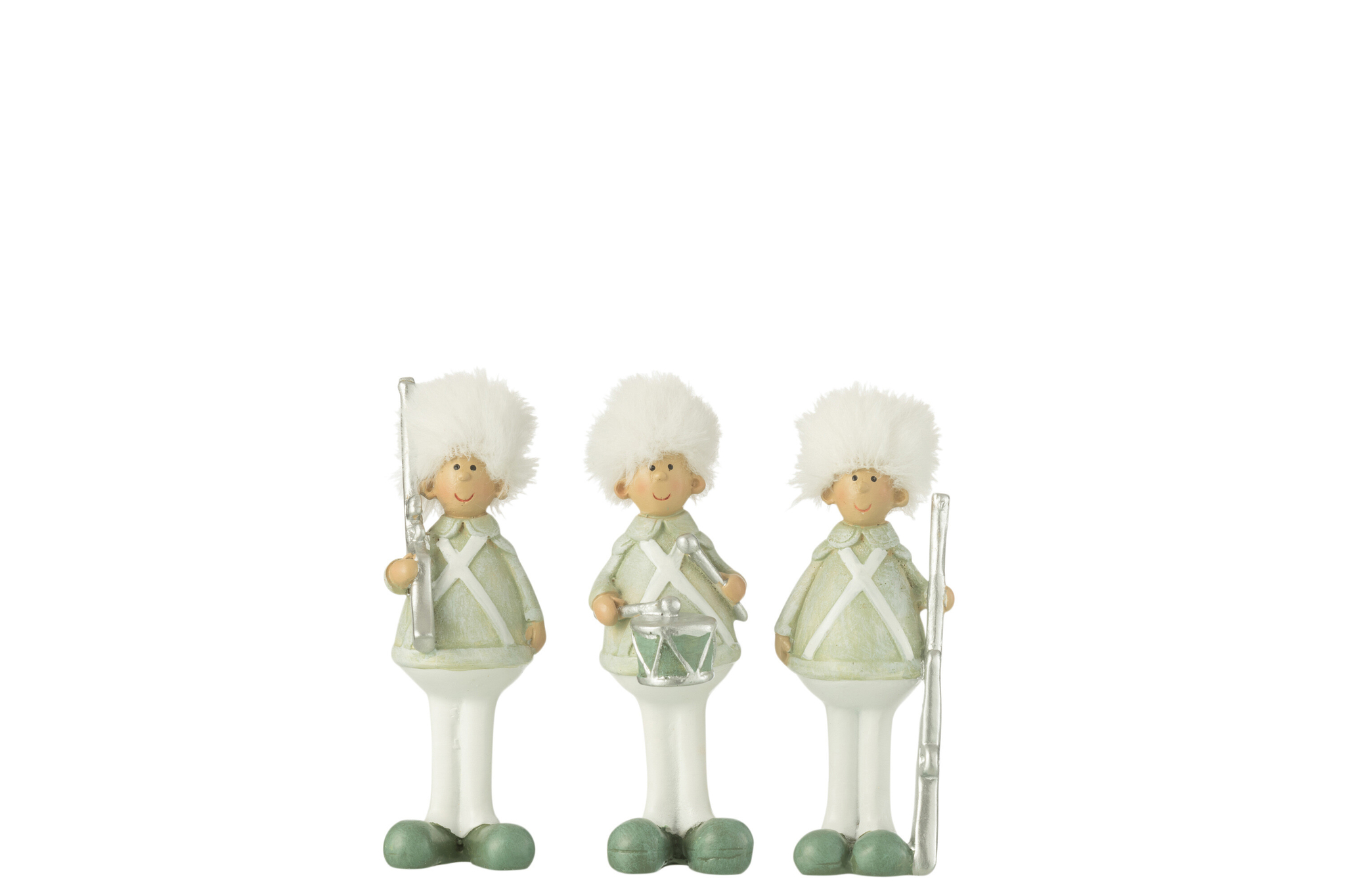 Beeld Nilty Polyresin Meerkleurig H21,5 cm - Set van 3 - Afbeelding 2