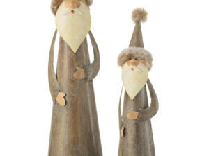 Decoratiefiguur Malver Metaal Grijs H48 cm