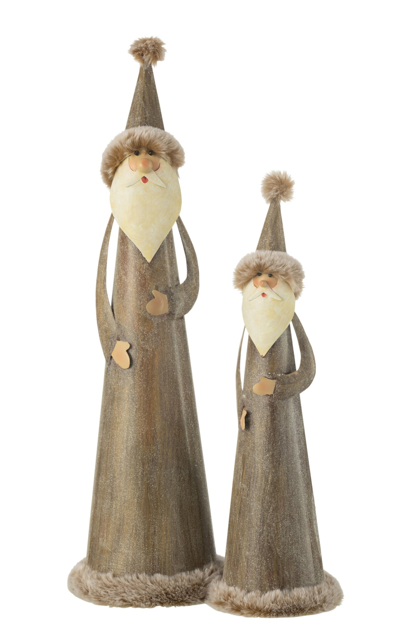 Decoratiefiguur Malver Metaal Grijs H48 cm