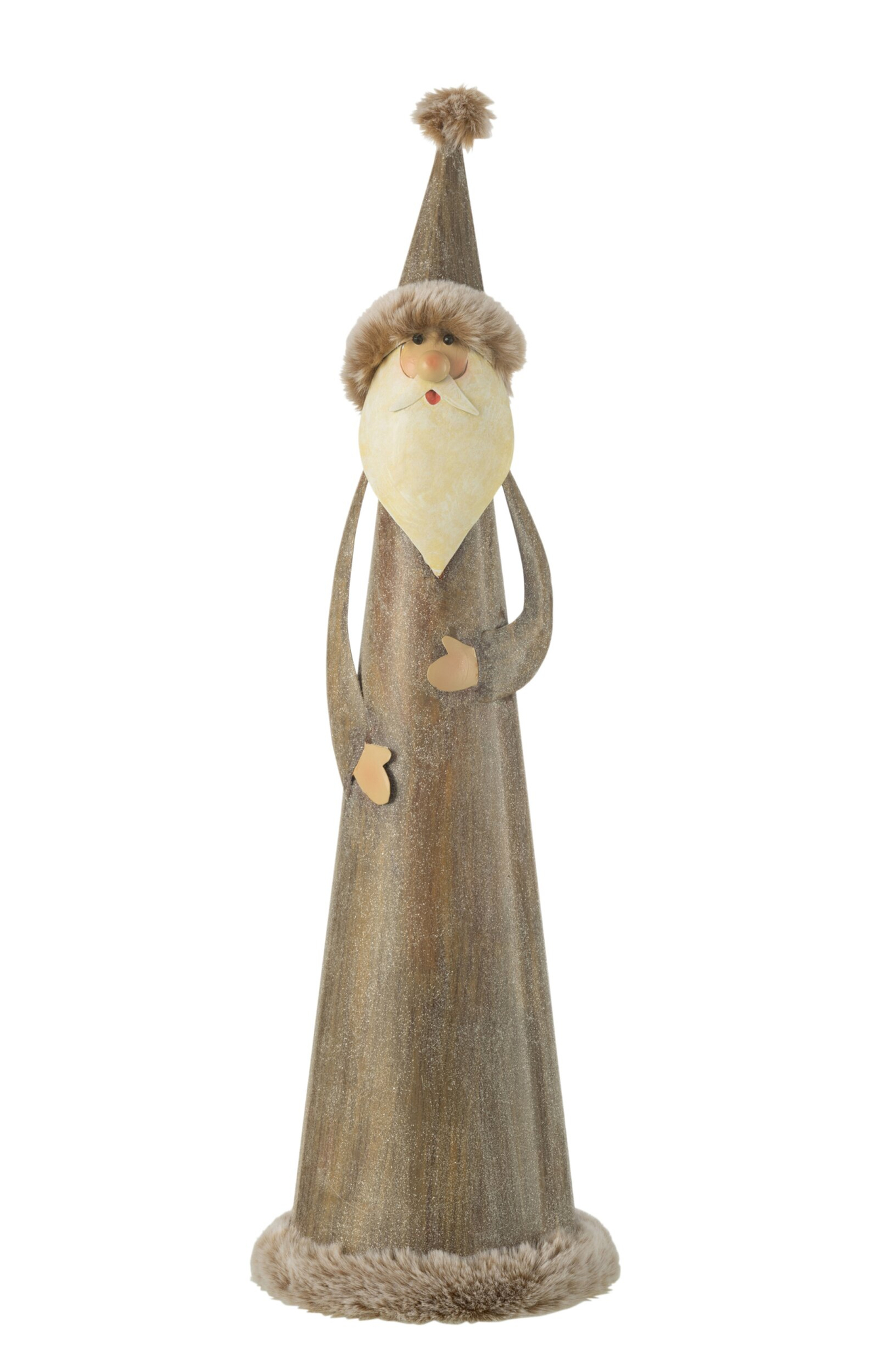 Decoratiefiguur Malver Metaal Grijs H48 cm - Afbeelding 2