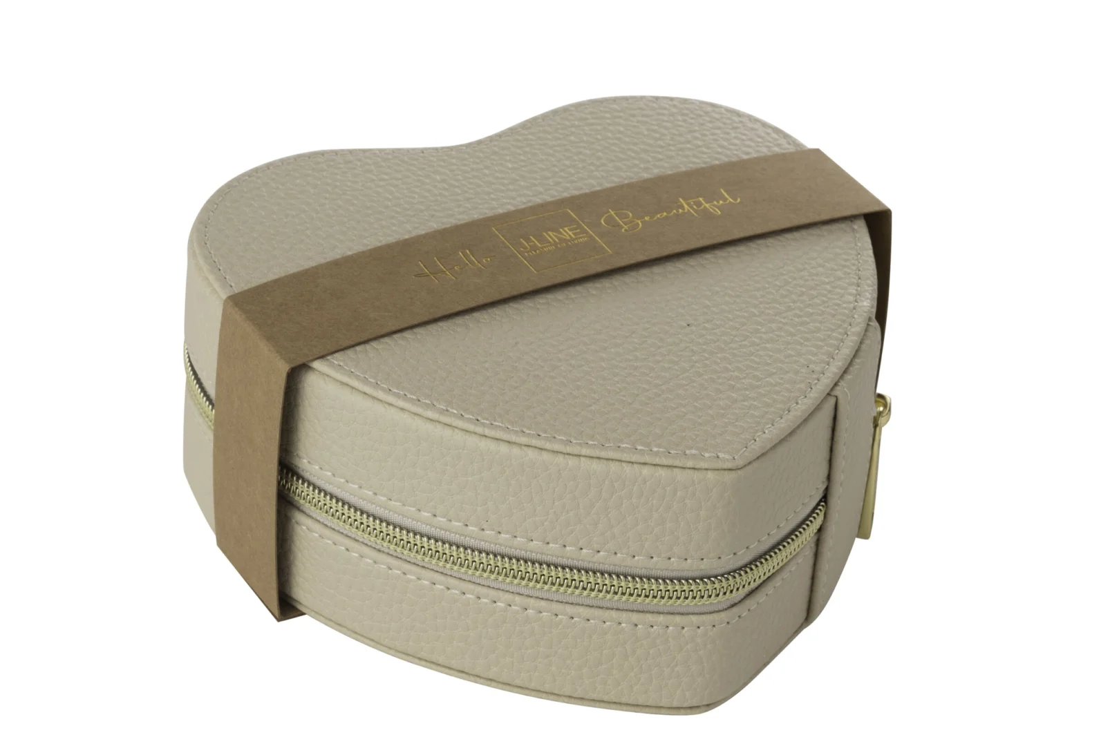 Sieradendoos Heikund Karton Beige - Afbeelding 3