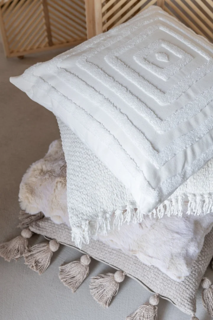 Kussen Sleldas Beige 45x45 cm - Afbeelding 2
