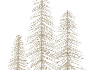 Kerstboom Klessas Metaal Zilver H58 cm
