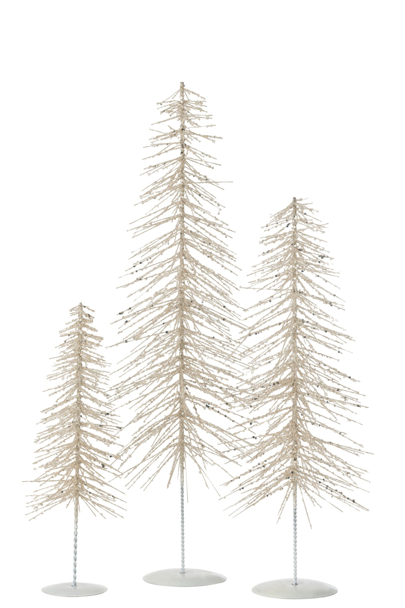 Kerstboom Klessas Metaal Zilver H58 cm