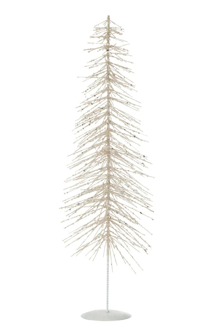 Kerstboom Klessas Metaal Zilver H58 cm - Afbeelding 2