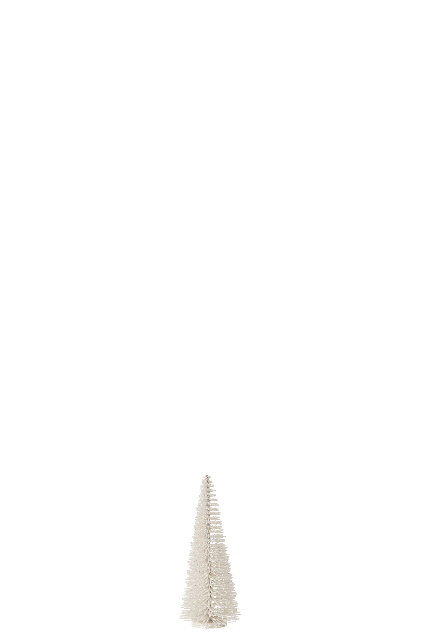 Kerstboom Cinna Kunststof Wit H15 cm