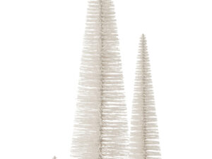 Kerstboom Trauntano Kunststof Wit H61 cm
