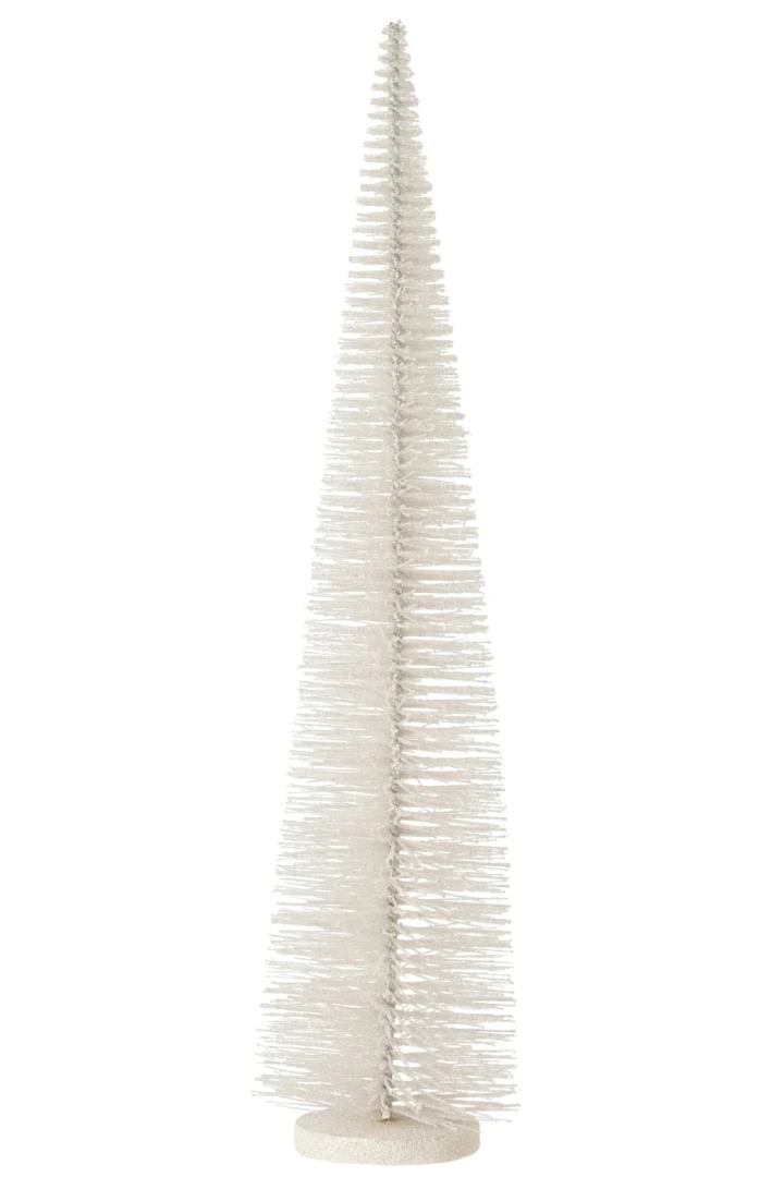 Kerstboom Trauntano Kunststof Wit H61 cm - Afbeelding 2