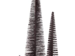 Kerstboom Prinnon Kunststof Rood H61 cm