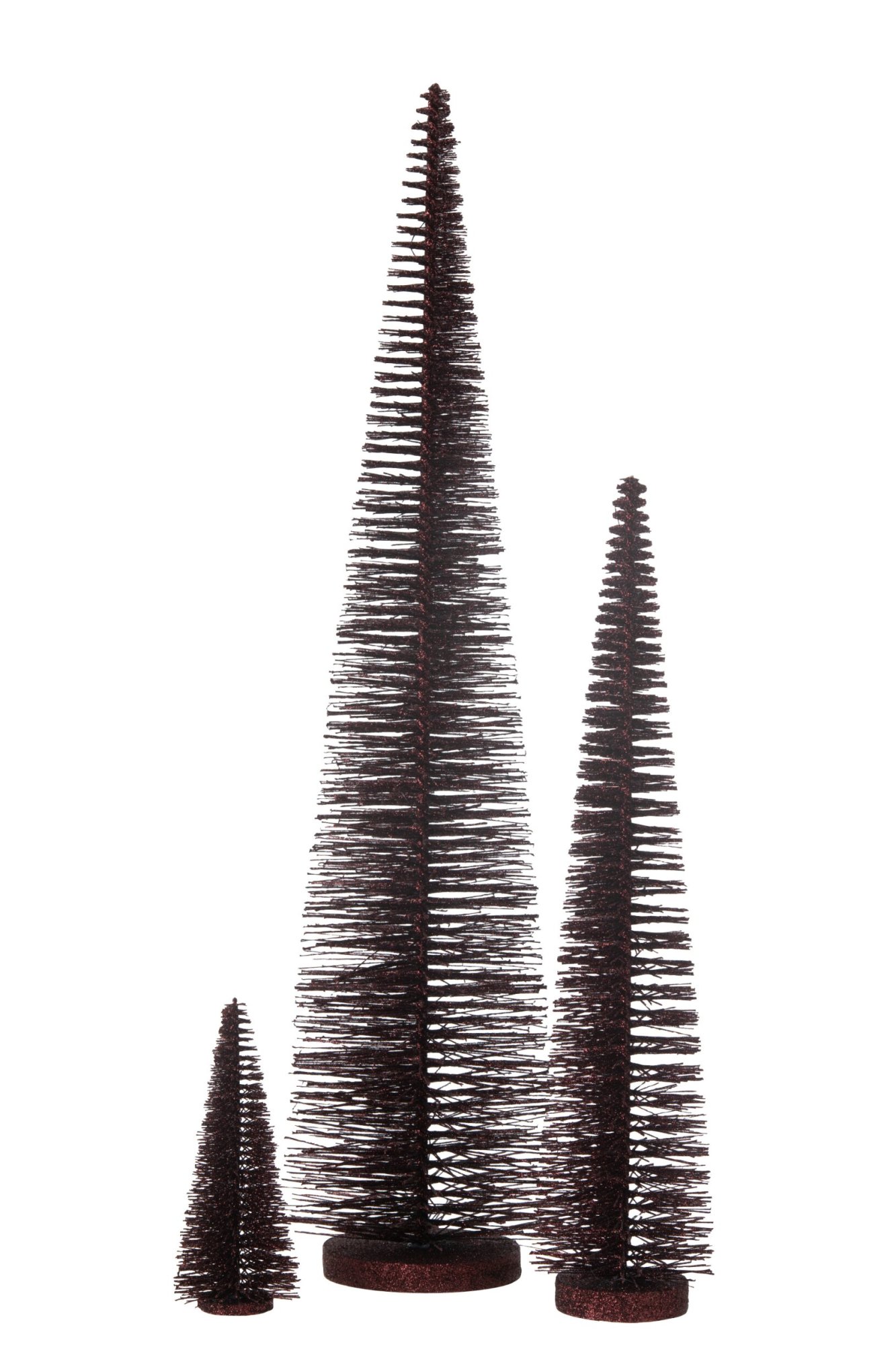 Kerstboom Prinnon Kunststof Rood H61 cm