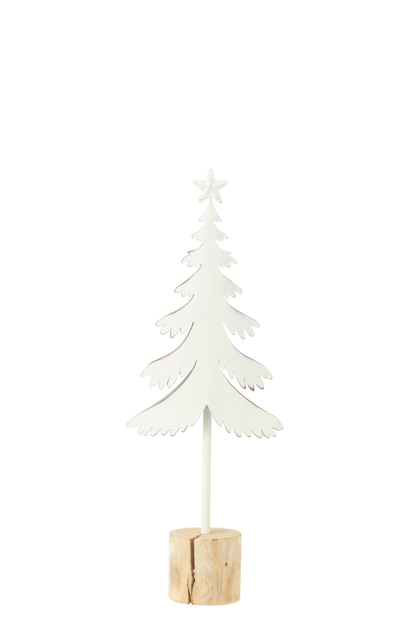 Kerstboom Stuldas Metaal Wit H40 cm
