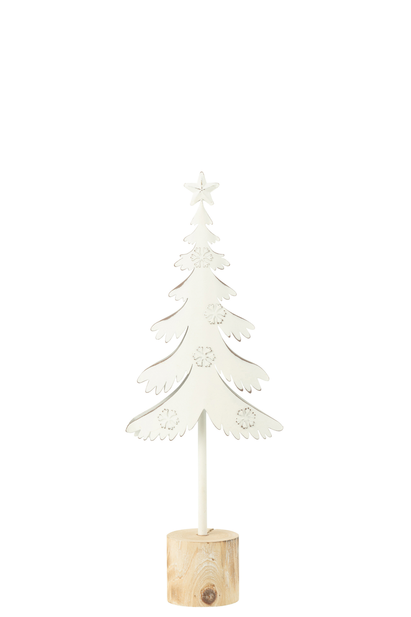 Kerstboom Stuldas Metaal Wit H40 cm - Afbeelding 2