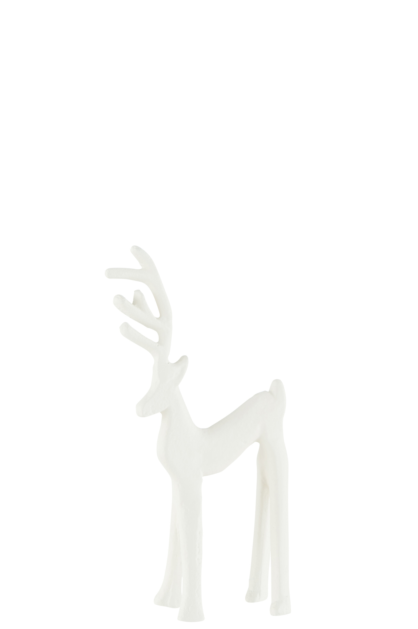 Decoratiefiguur Vallero Aluminium Wit H18,5 cm - Afbeelding 2