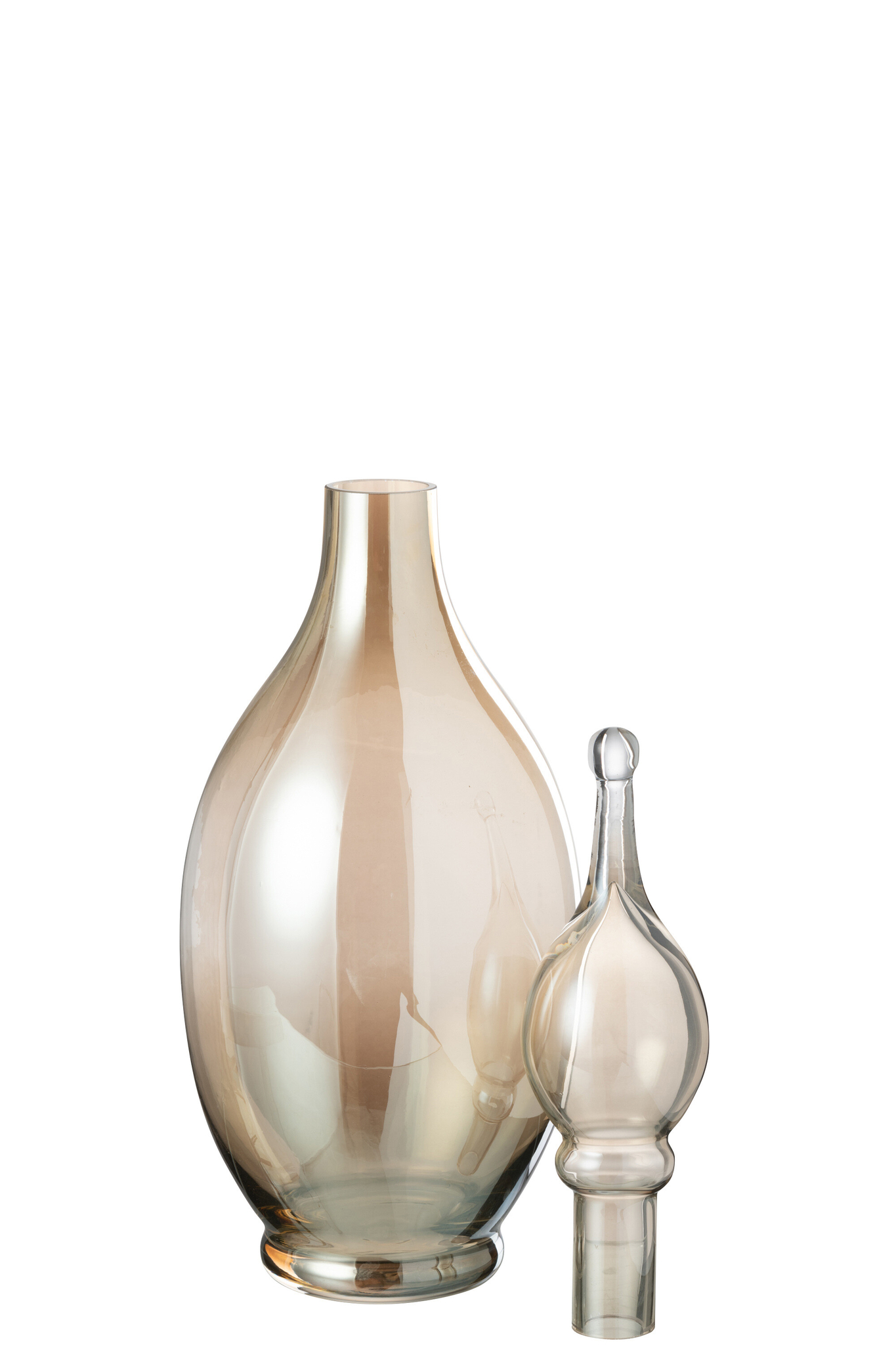 Vaas Baassio Glas Beige H53 cm