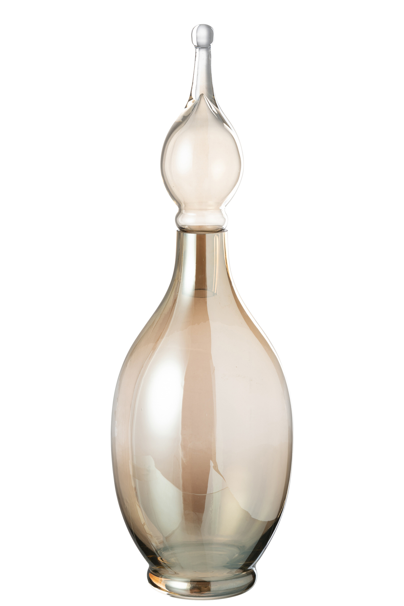 Vaas Baassio Glas Beige H53 cm - Afbeelding 3