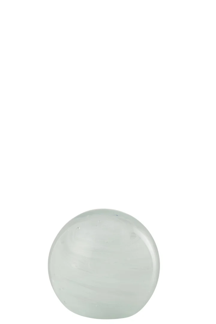 Presse-papier Nullonte Glas Wit - Afbeelding 2