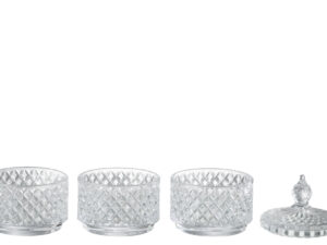 Pot Stiemal Glas Transparant H20 cm