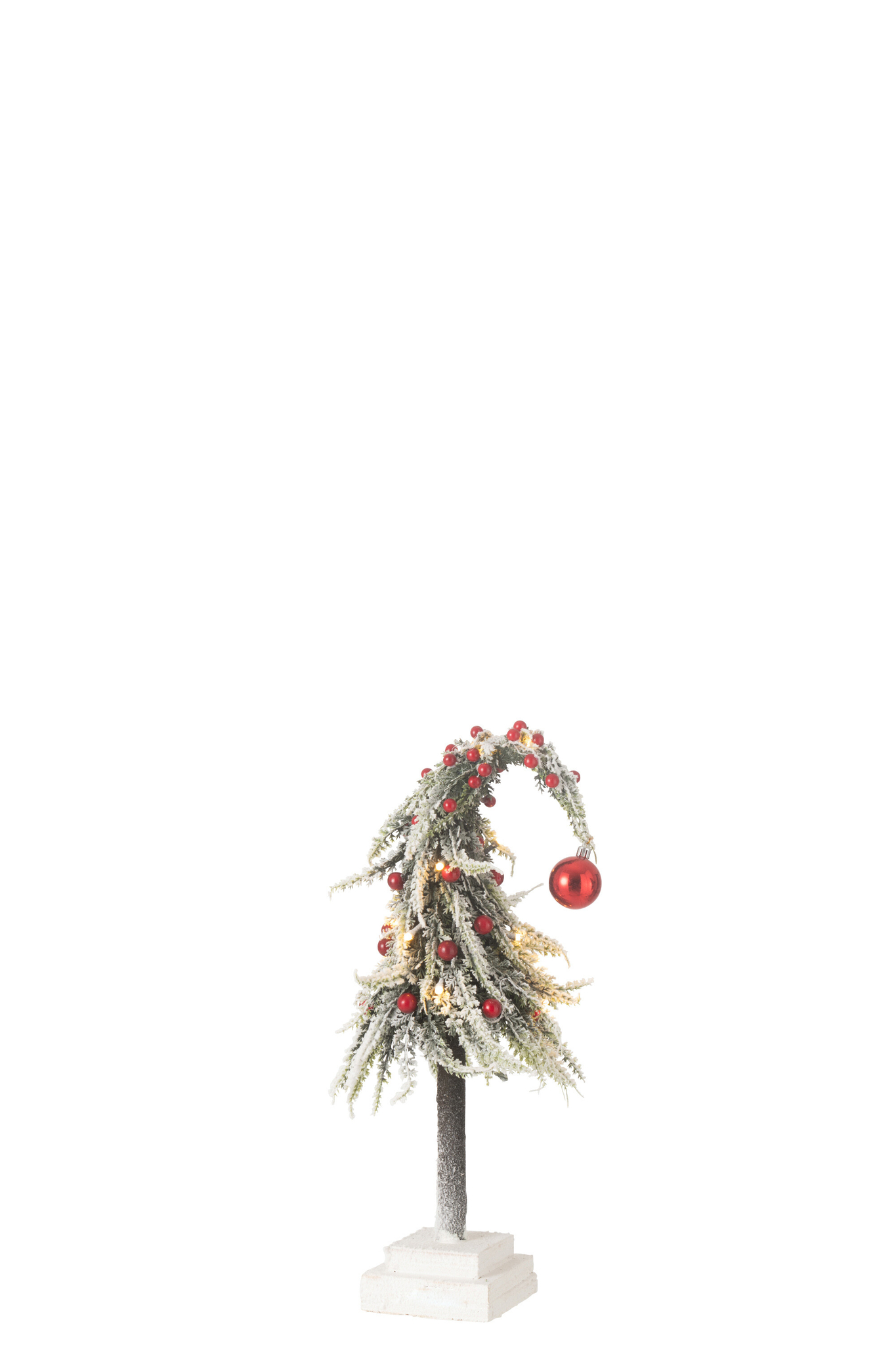 Kerstboom Tadona Kunststof Rood H45 cm - Afbeelding 3