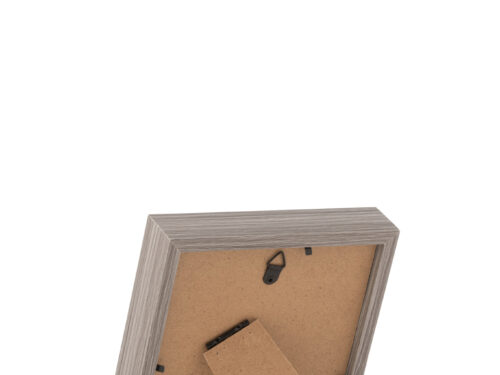 Fotolijst Kaaro MDF beige, achterzijde met standaard en ophanghaakjes, 15x20 cm