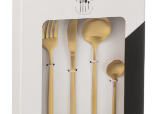 Opbergdoos Dulvesta Staal Goud - Set van 24