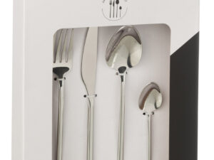 Bestekdoos Moollan Staal Zilver - Set van 24