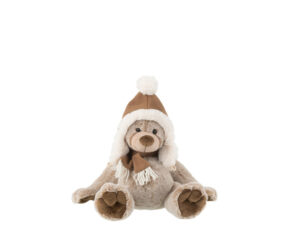 Decoratiefiguur Fleiber Polyester Bruin H30 cm