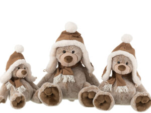 Decoratiefiguur Paubira Polyester Bruin H43 cm