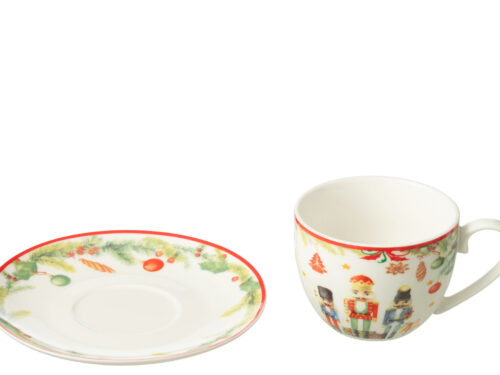 Opbergdoos Tondena wit keramiek, compact en stevig woonaccessoire met rustige uitstraling