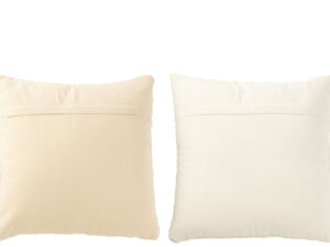 Kussen Priekaro Beige 45x45 cm - Set van 2