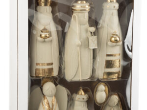 Kerststal Klestura Meerkleurig - Set van 7