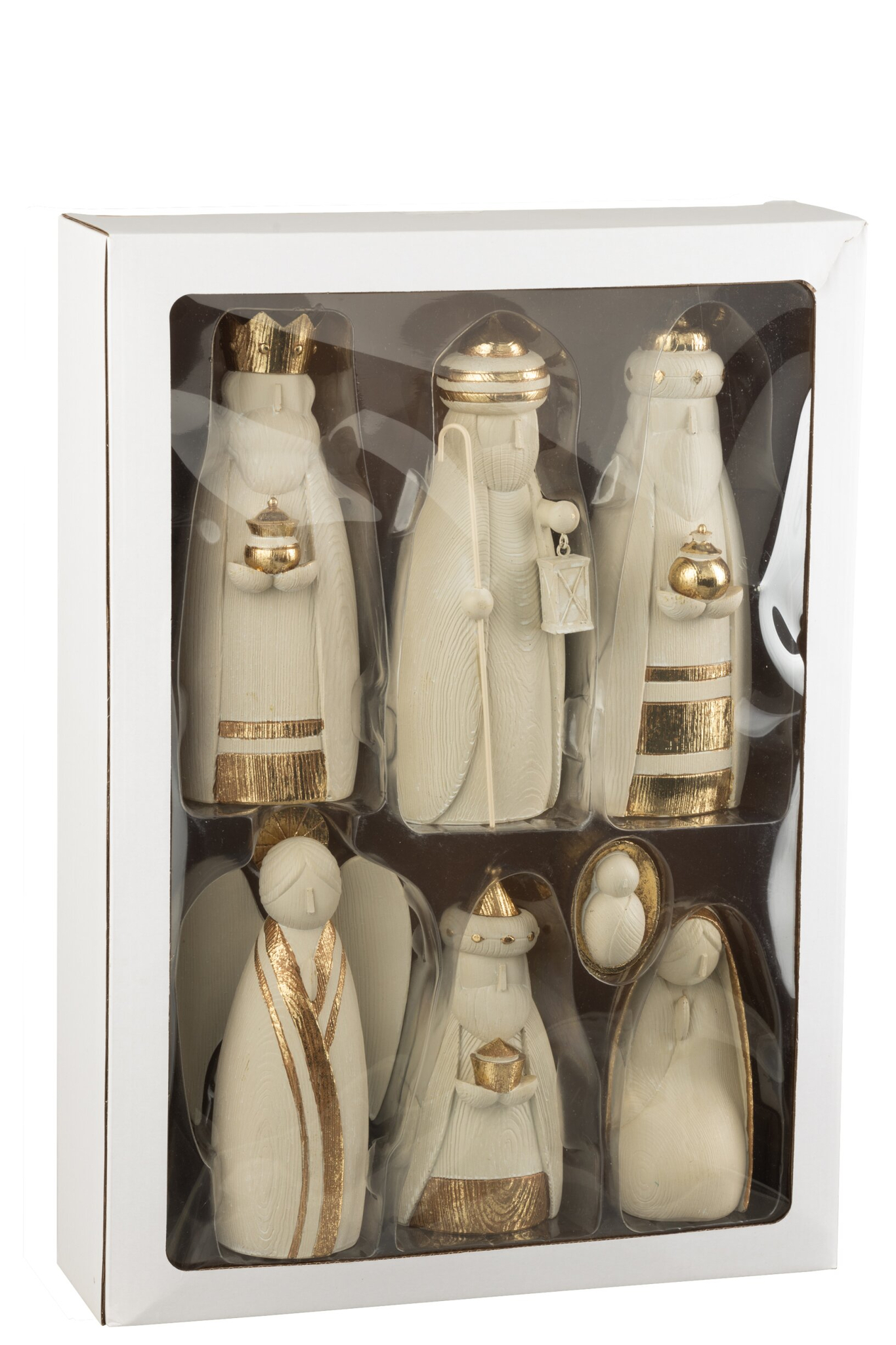 Kerststal Klestura Meerkleurig - Set van 7