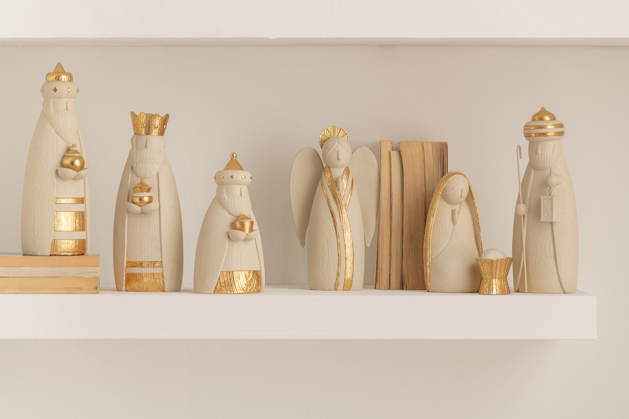 Kerststal Klestura Meerkleurig - Set van 7 - Afbeelding 2